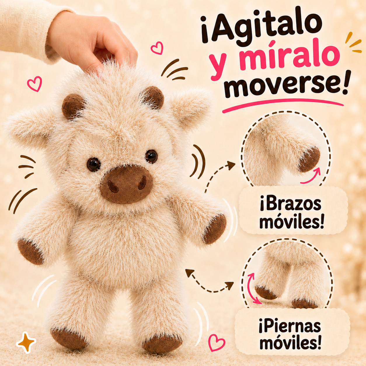 Mimito™ Peluche Que Corre A Tus Brazos